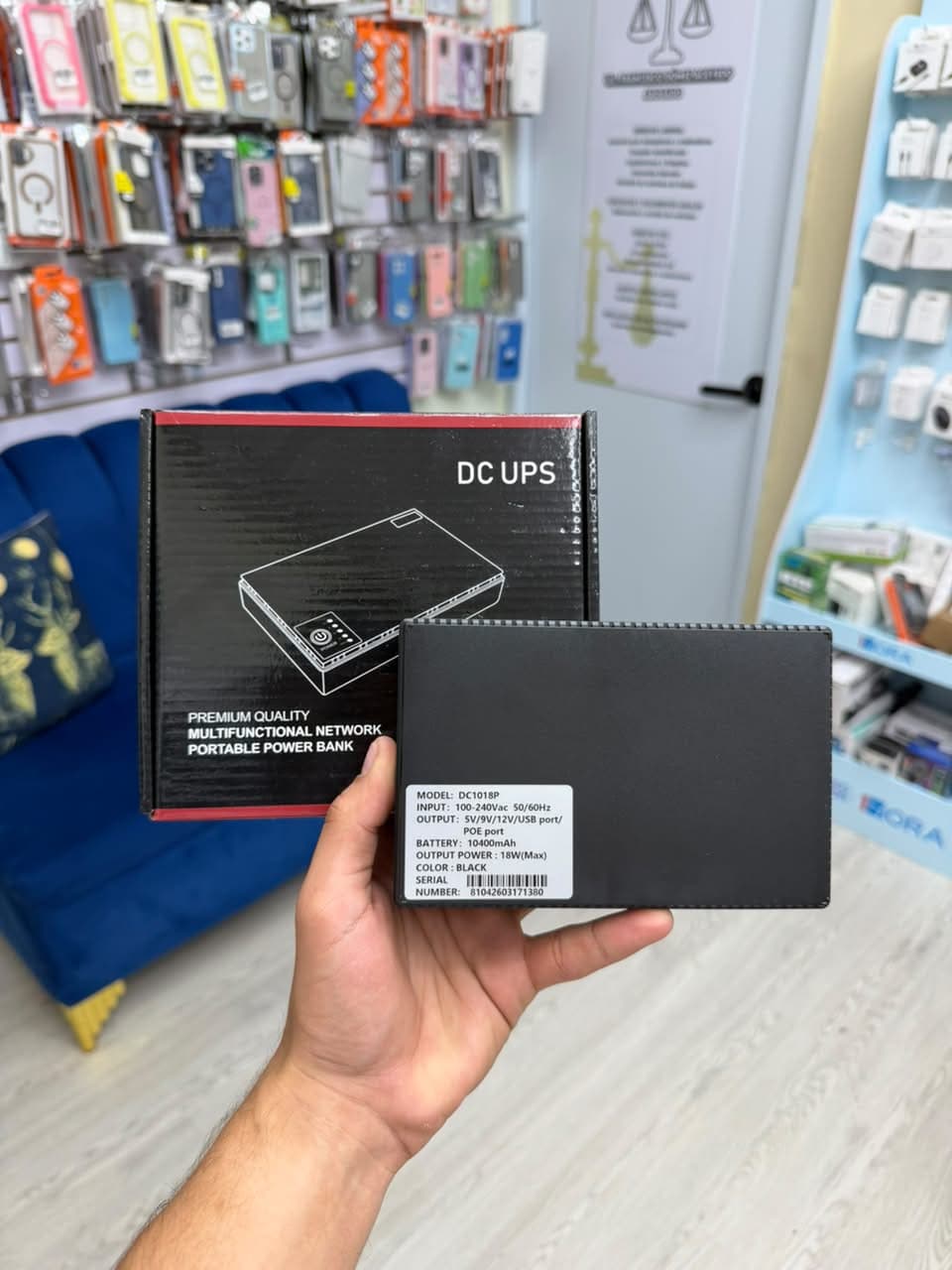 MINI UPS DC1018P 10,400 mAh 18W